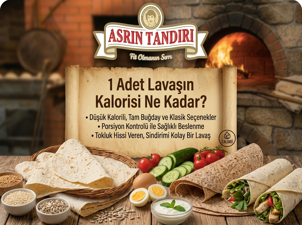 1 Adet Lavaşın Kalorisi Ne Kadar?
